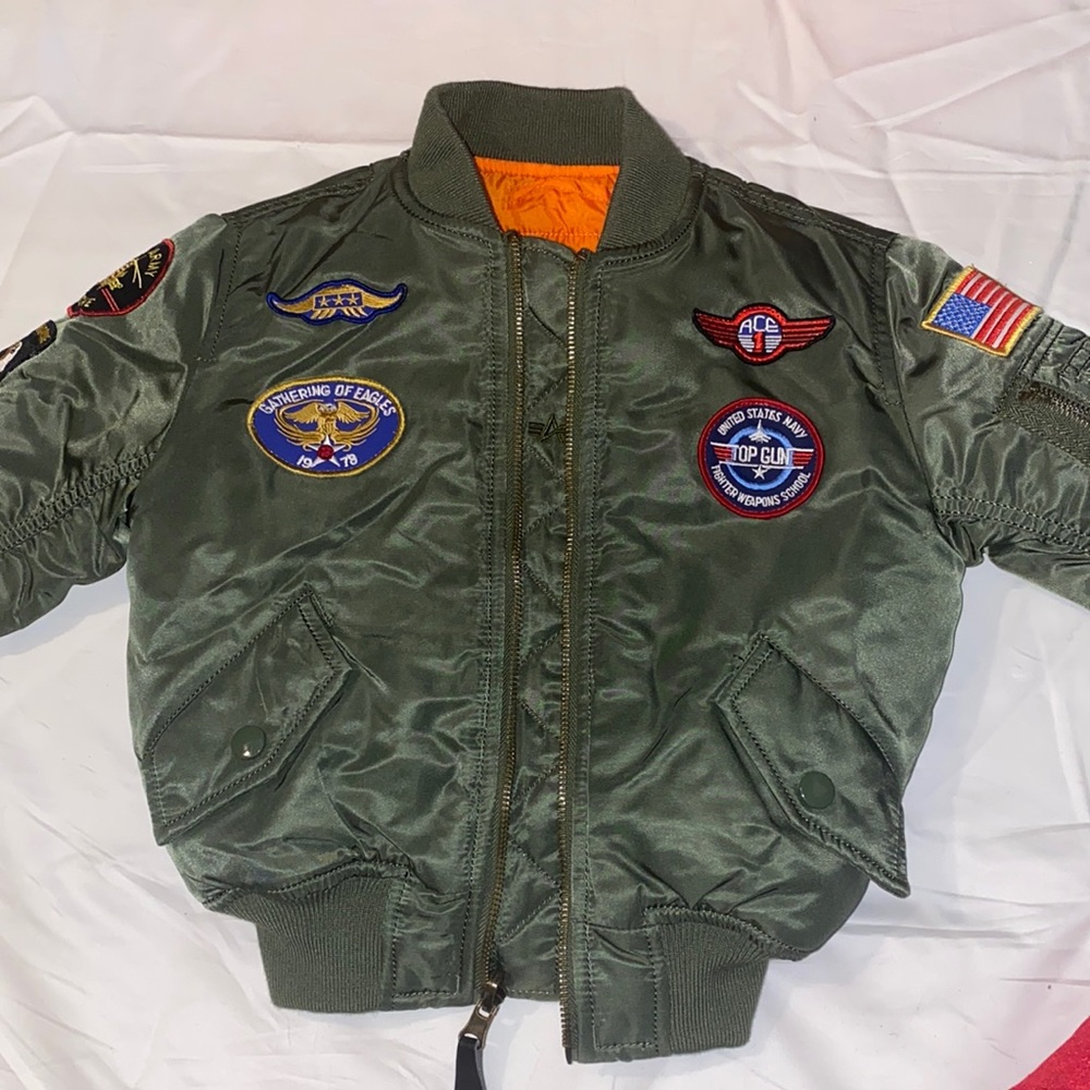 Top gun kids jacket size 3t